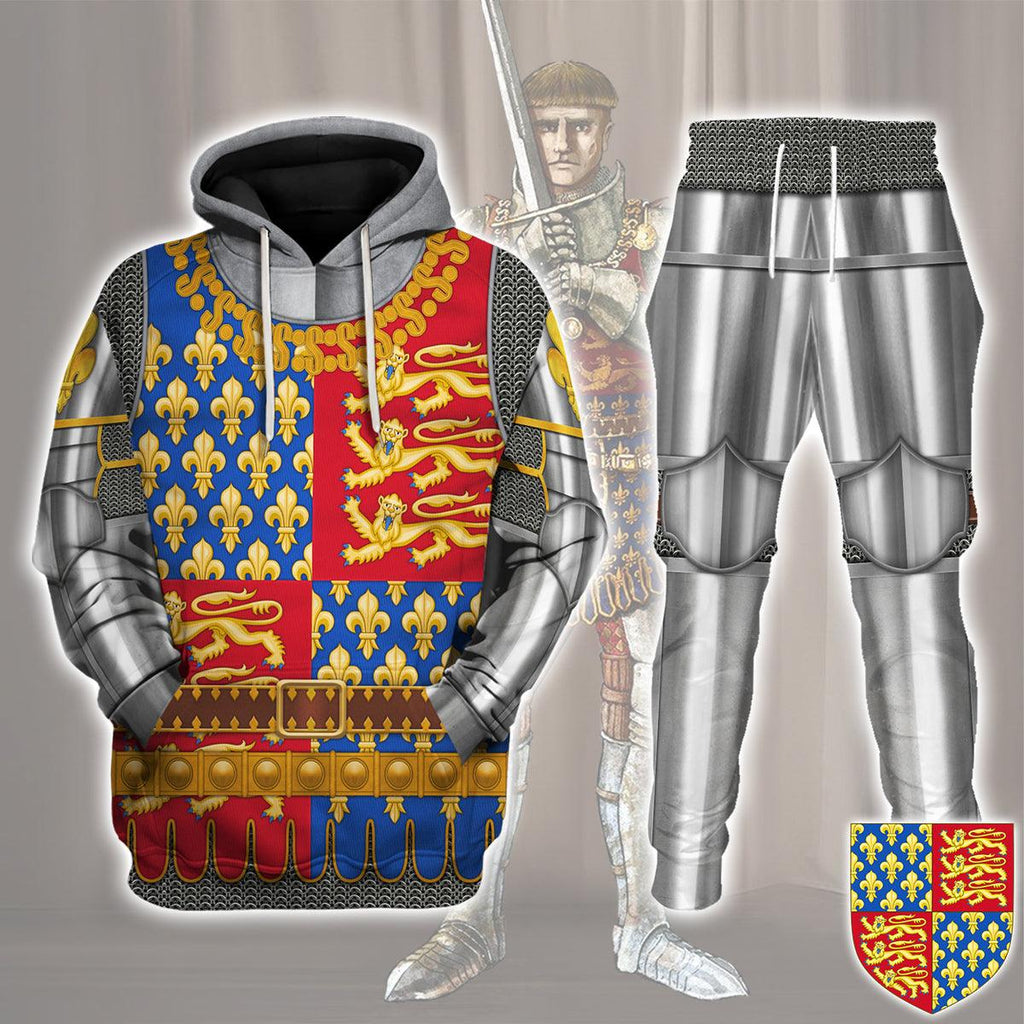 Oodiegang Henry IV Of England Amour Knights Costume Hoodie Sweatshirt T-Shirt Tracksuit - Oodiegang.com