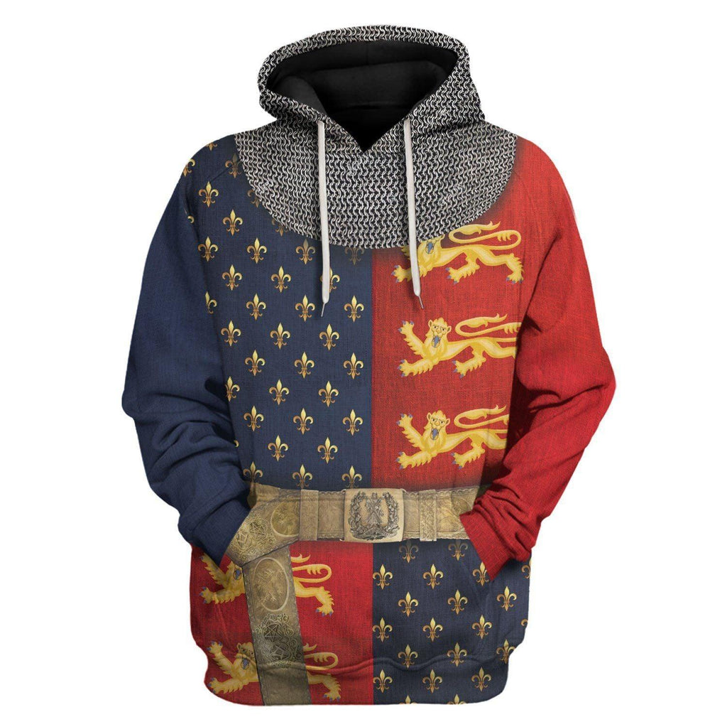 OodieGang Henry V of England Costume Hoodie Sweatshirt T-Shirt Tracksuit - OodieGang.com