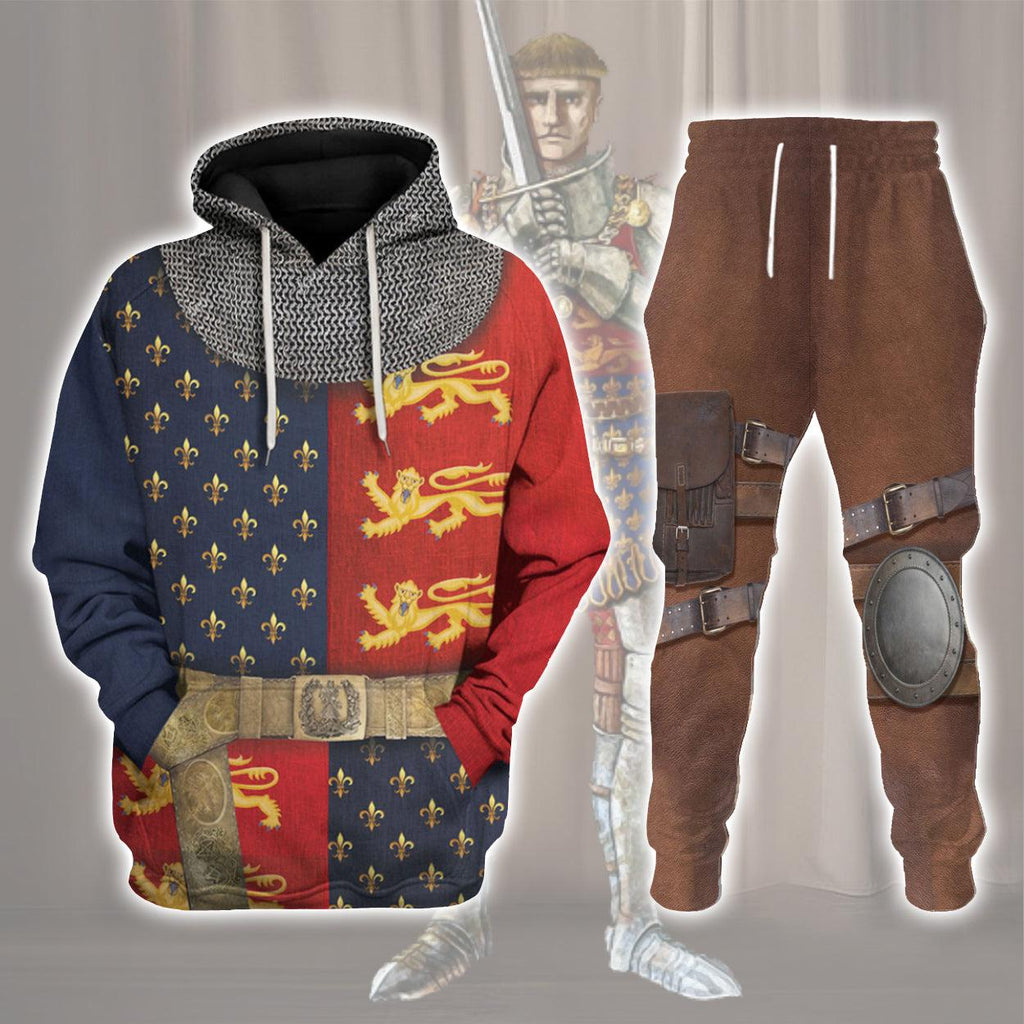 Oodiegang Henry V of England Knight Costume Hoodie Sweatshirt T-Shirt Tracksuit - Oodiegang.com