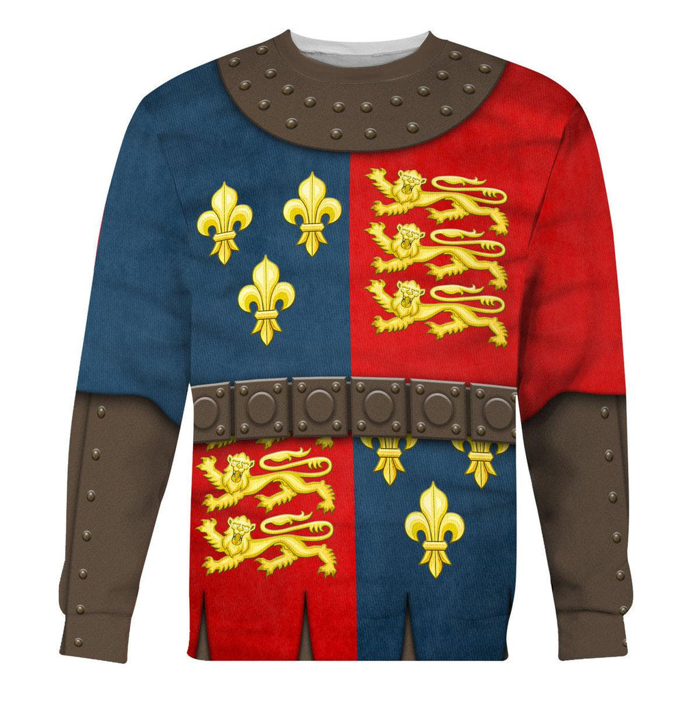 Oodiegang Henry V of England Knights Costume Hoodie Sweatshirt T-Shirt Tracksuit - Oodiegang.com