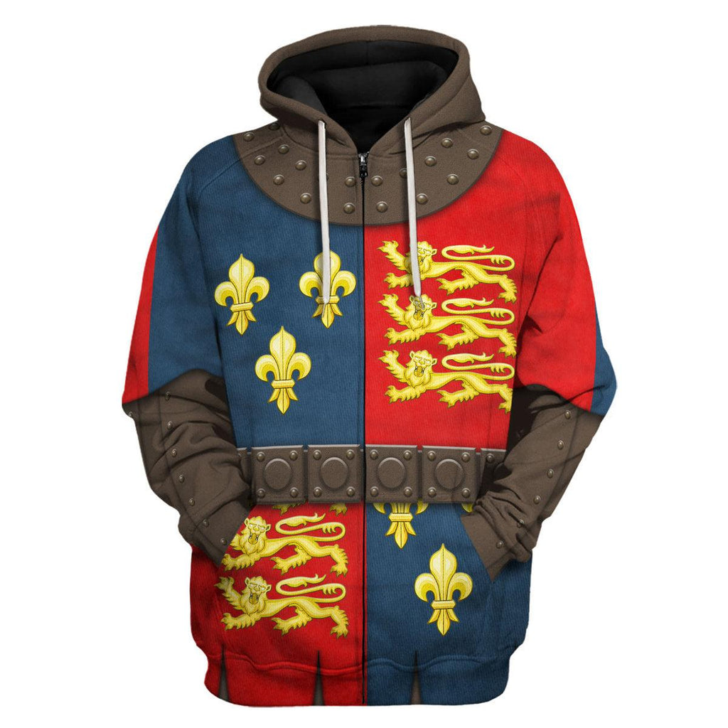 Oodiegang Henry V of England Knights Costume Hoodie Sweatshirt T-Shirt Tracksuit - Oodiegang.com