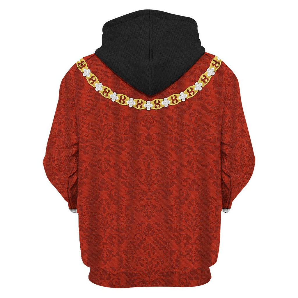 Oodiegang Henry VII of England Costume Hoodie Sweatshirt T-Shirt Tracksuit - Oodiegang.com