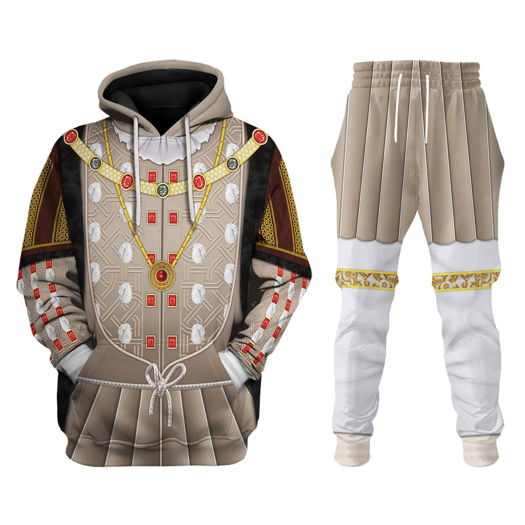 Oodiegang Henry VIII of England Costume Hoodie Sweatshirt T-Shirt Tracksuit - Oodiegang.com