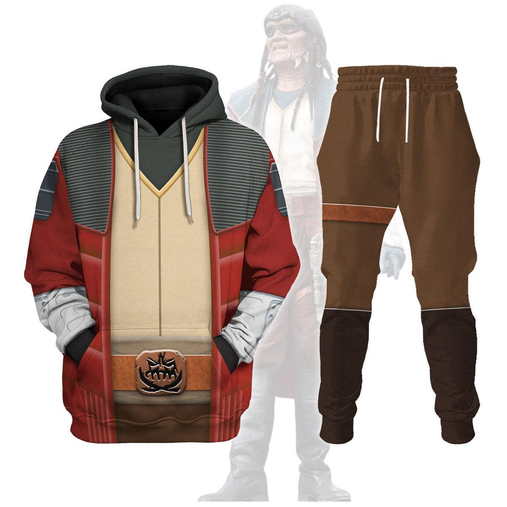 CustomsPig Hondo Ohnaka's Pirate Costume Hoodie Sweatshirt T-Shirt Sweatpants - CustomsPig.com