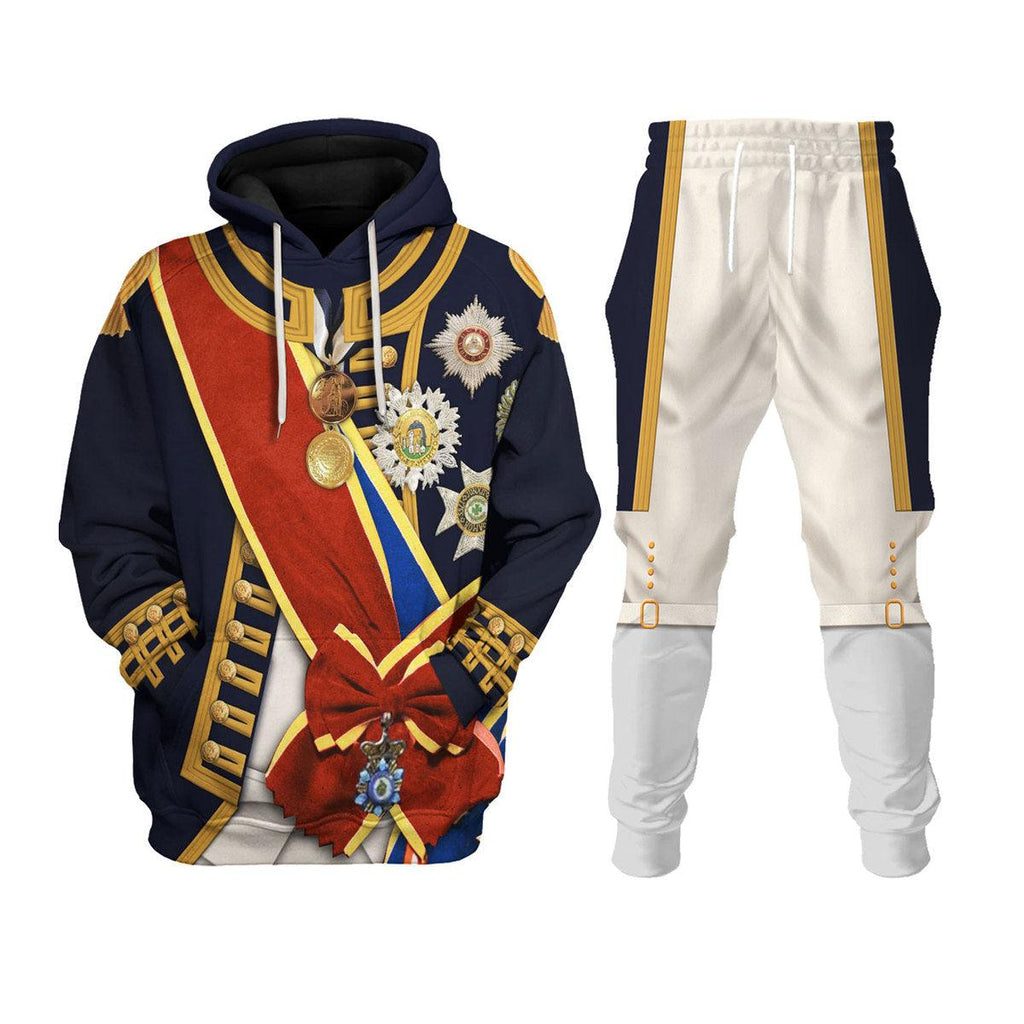 Oodiegang Horatio Nelson 1st Viscount Nelson Navy Sailor Costume Hoodie Sweatshirt T-Shirt Tracksuit - Oodiegang.com