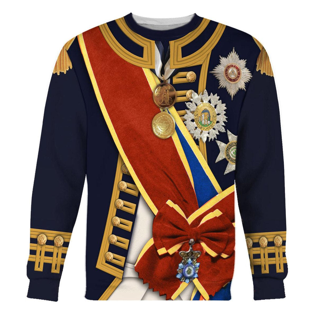 Oodiegang Horatio Nelson 1st Viscount Nelson Navy Sailor Costume Hoodie Sweatshirt T-Shirt Tracksuit - Oodiegang.com