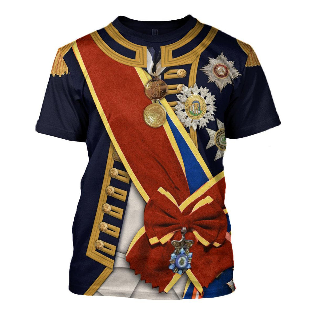 Oodiegang Horatio Nelson 1st Viscount Nelson Navy Sailor Costume Hoodie Sweatshirt T-Shirt Tracksuit - Oodiegang.com