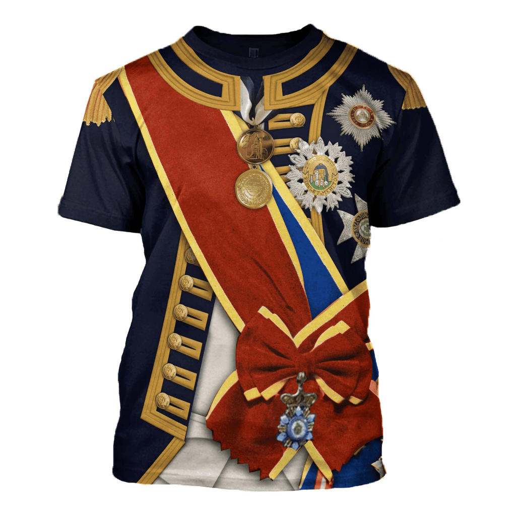 OodieGang Horatio Nelson 1st Viscount Nelson Navy Sailor Costume Hoodie Sweatshirt T-Shirt Tracksuit - OodieGang.com