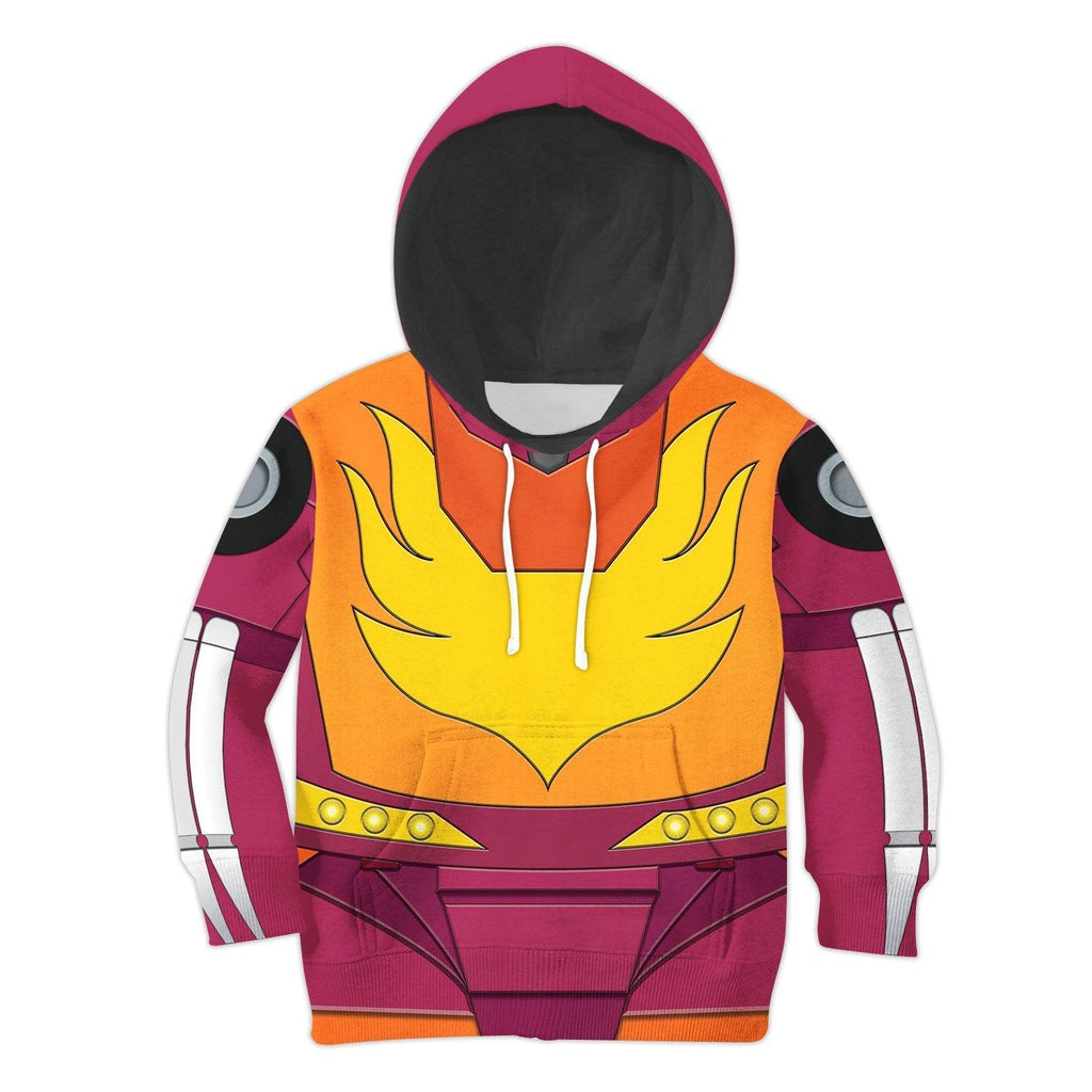 OodieGang Hot Rodimus Kid Costume Cosplay Hoodie Sweatshirt T-Shirt - OodieGang.com