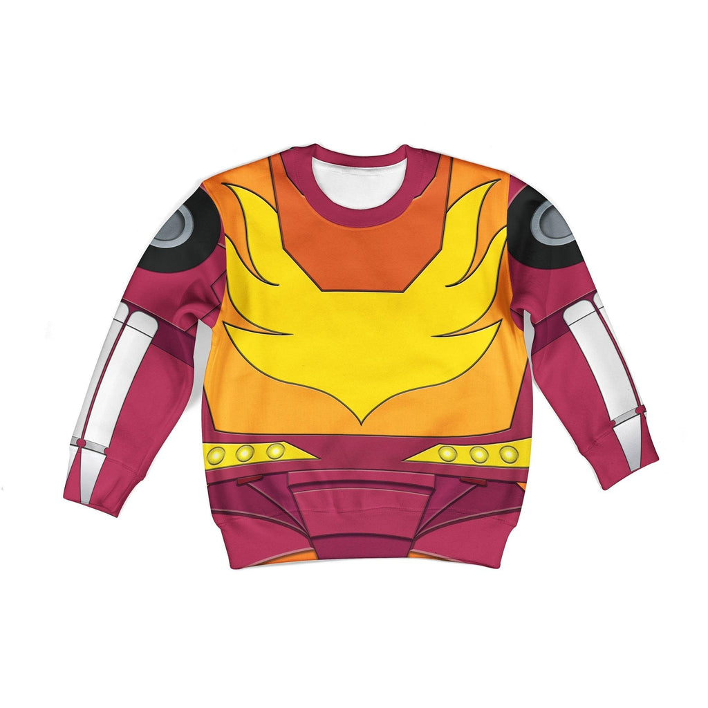 OodieGang Hot Rodimus Kid Costume Cosplay Hoodie Sweatshirt T-Shirt - OodieGang.com