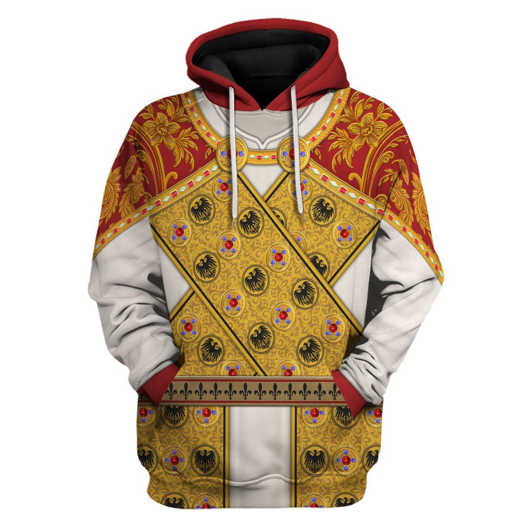 Oodiegang Imperial Dress of Holy Roman Emperor Costume Hoodie Sweatshirt T-Shirt Tracksuit - Oodiegang.com