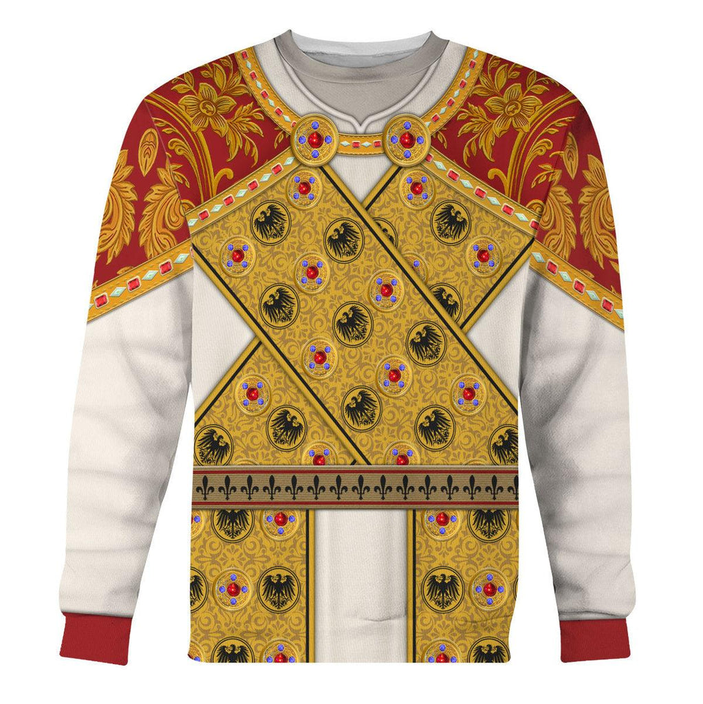 Oodiegang Imperial Dress of Holy Roman Emperor Costume Hoodie Sweatshirt T-Shirt Tracksuit - Oodiegang.com