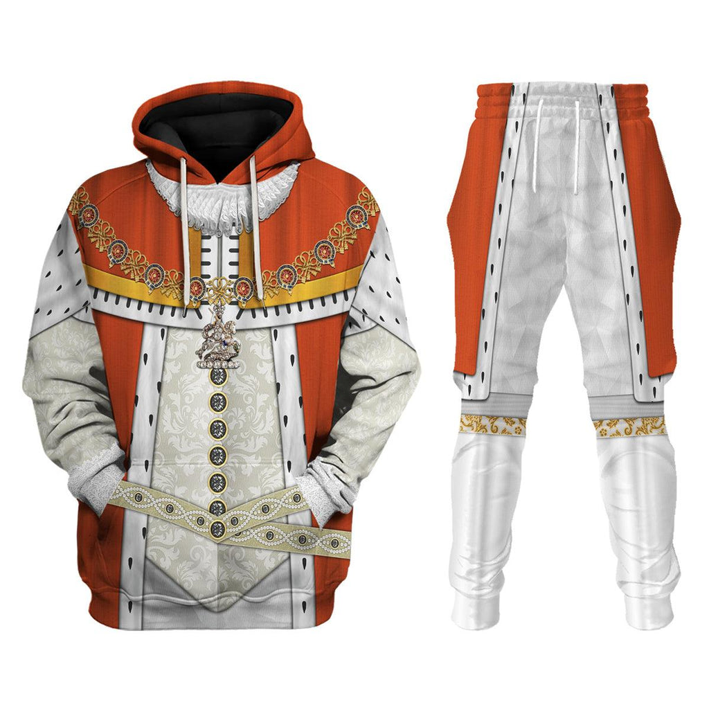 Oodiegang James I of England Costume Hoodie Sweatshirt T-Shirt Tracksuit - Oodiegang.com