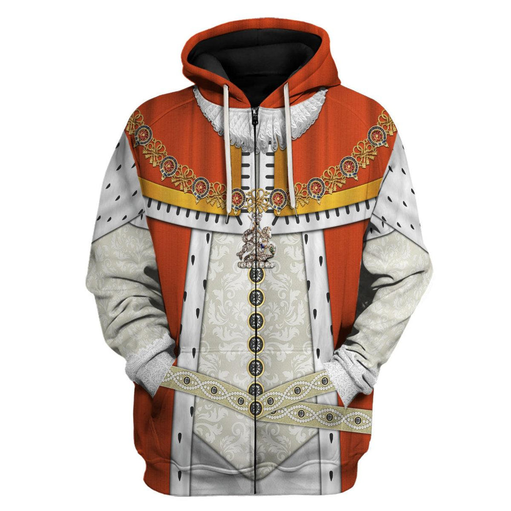 Oodiegang James I of England Costume Hoodie Sweatshirt T-Shirt Tracksuit - Oodiegang.com