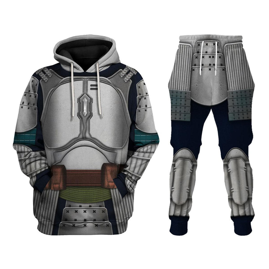 OodieGang Jango Fet Samurai Costume Hoodie Sweatshirt T-Shirt Sweatpants - OodieGang.com