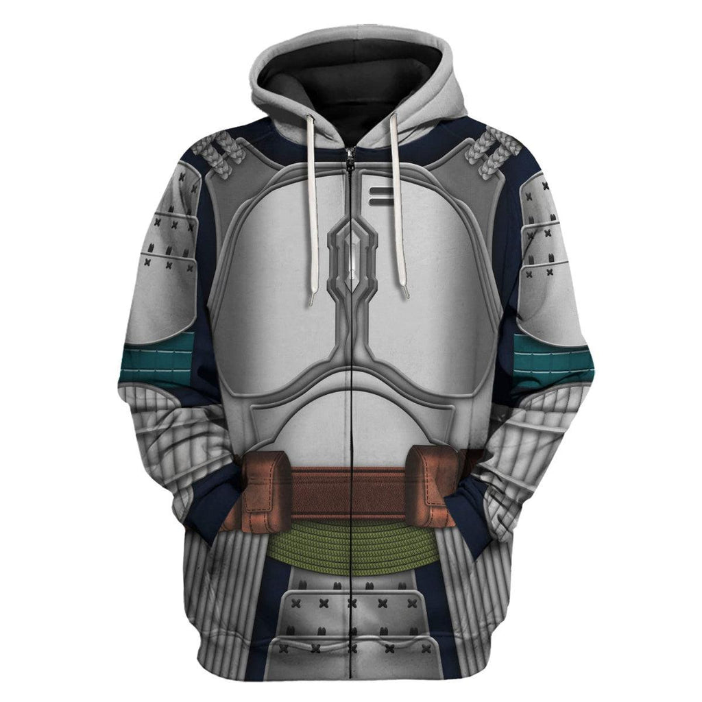 OodieGang Jango Fet Samurai Costume Hoodie Sweatshirt T-Shirt Sweatpants - OodieGang.com