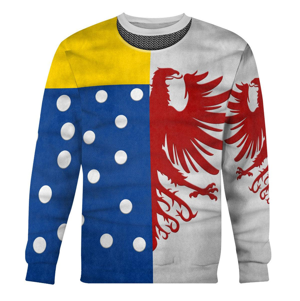 Oodiegang Jean le Meingre - Battle of Agincourt Costume Hoodie Sweatshirt T-Shirt Tracksuit - Oodiegang.com