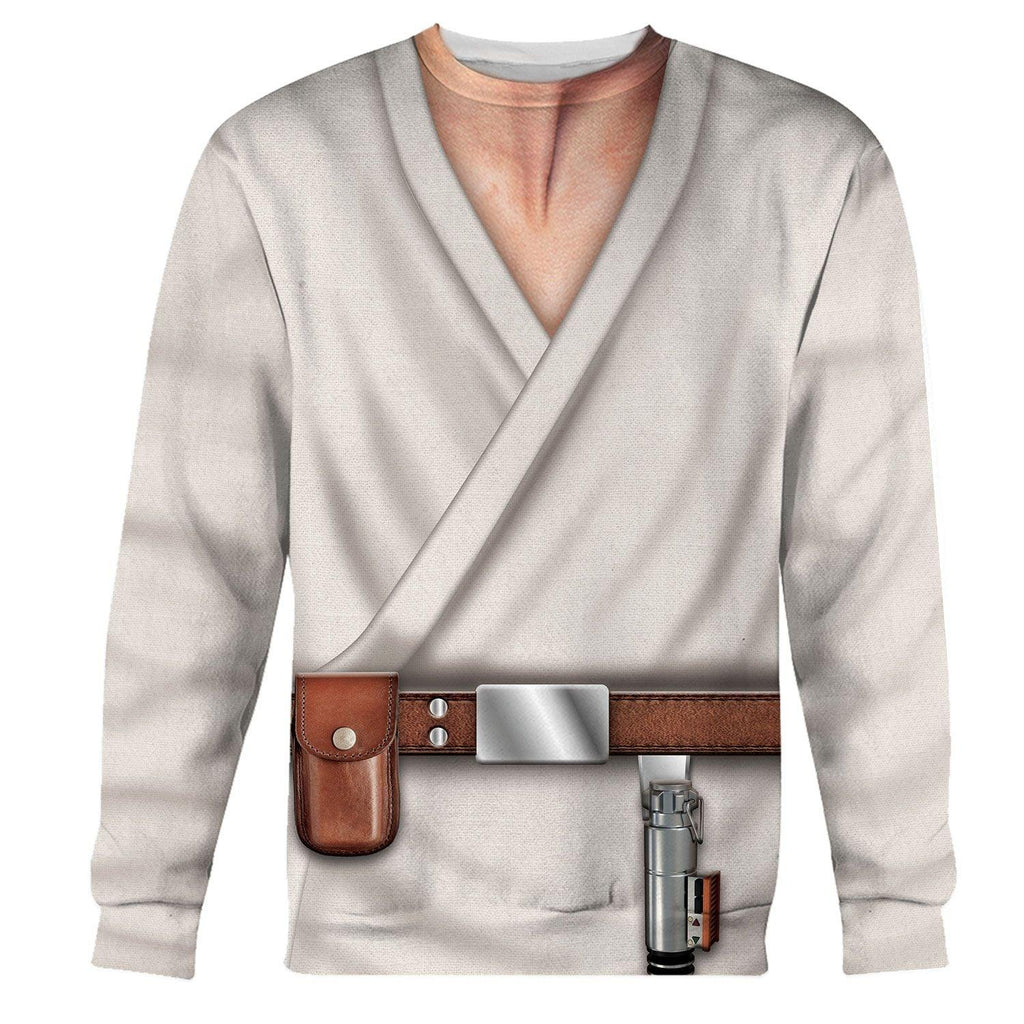 OodieGang Jedi Luke SW Costume Hoodie Sweatshirt T-Shirt Sweatpants - OodieGang.com