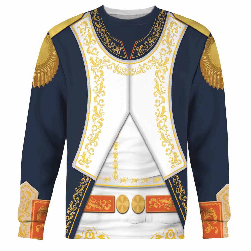 OodieGang Joachim Murat Uniform Costume All Over Print Hoodie Sweatshirt T-Shirt Tracksuit - OodieGang.com