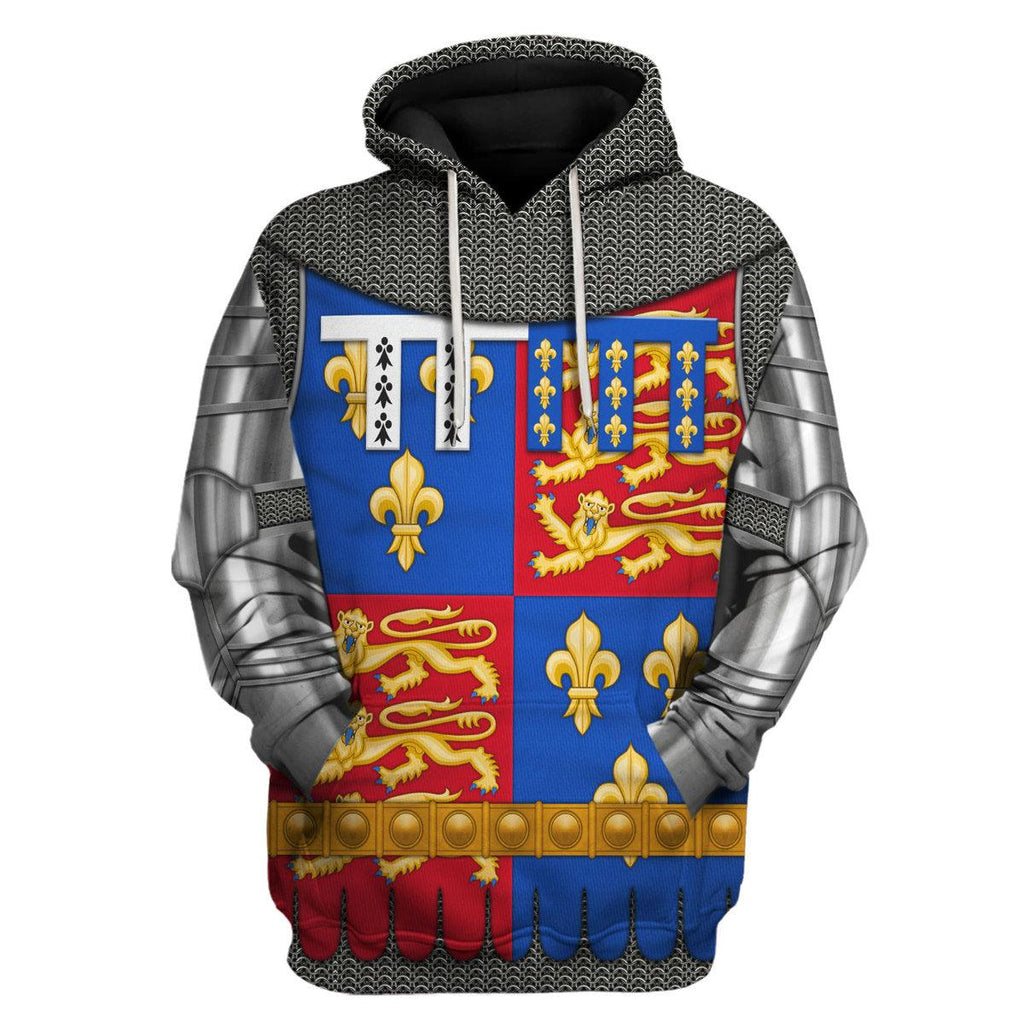 Oodiegang John of Lancaster, 1st Duke of Bedford Amour Knights Costume Hoodie Sweatshirt T-Shirt Tracksuit - Oodiegang.com