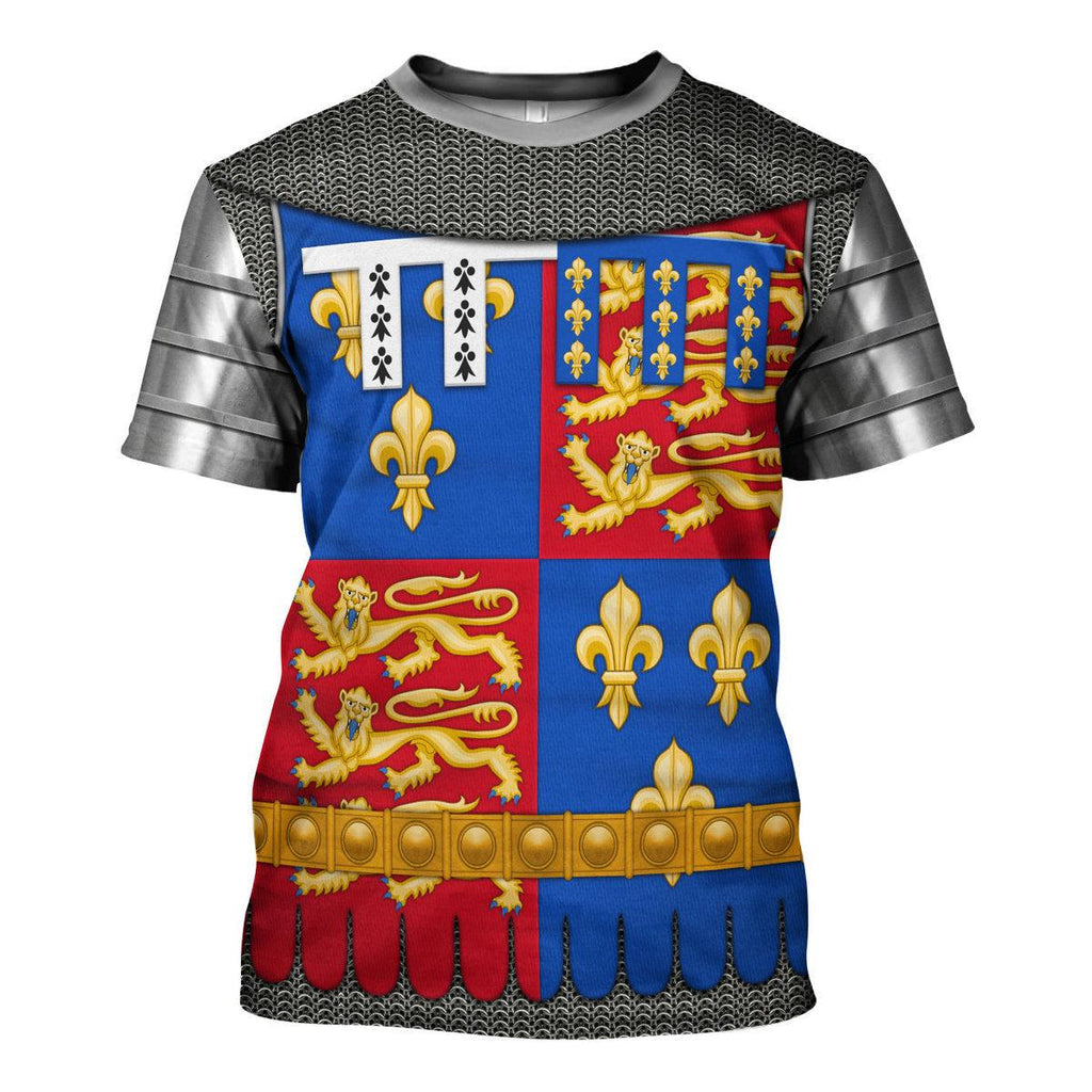 Oodiegang John of Lancaster, 1st Duke of Bedford Amour Knights Costume Hoodie Sweatshirt T-Shirt Tracksuit - Oodiegang.com