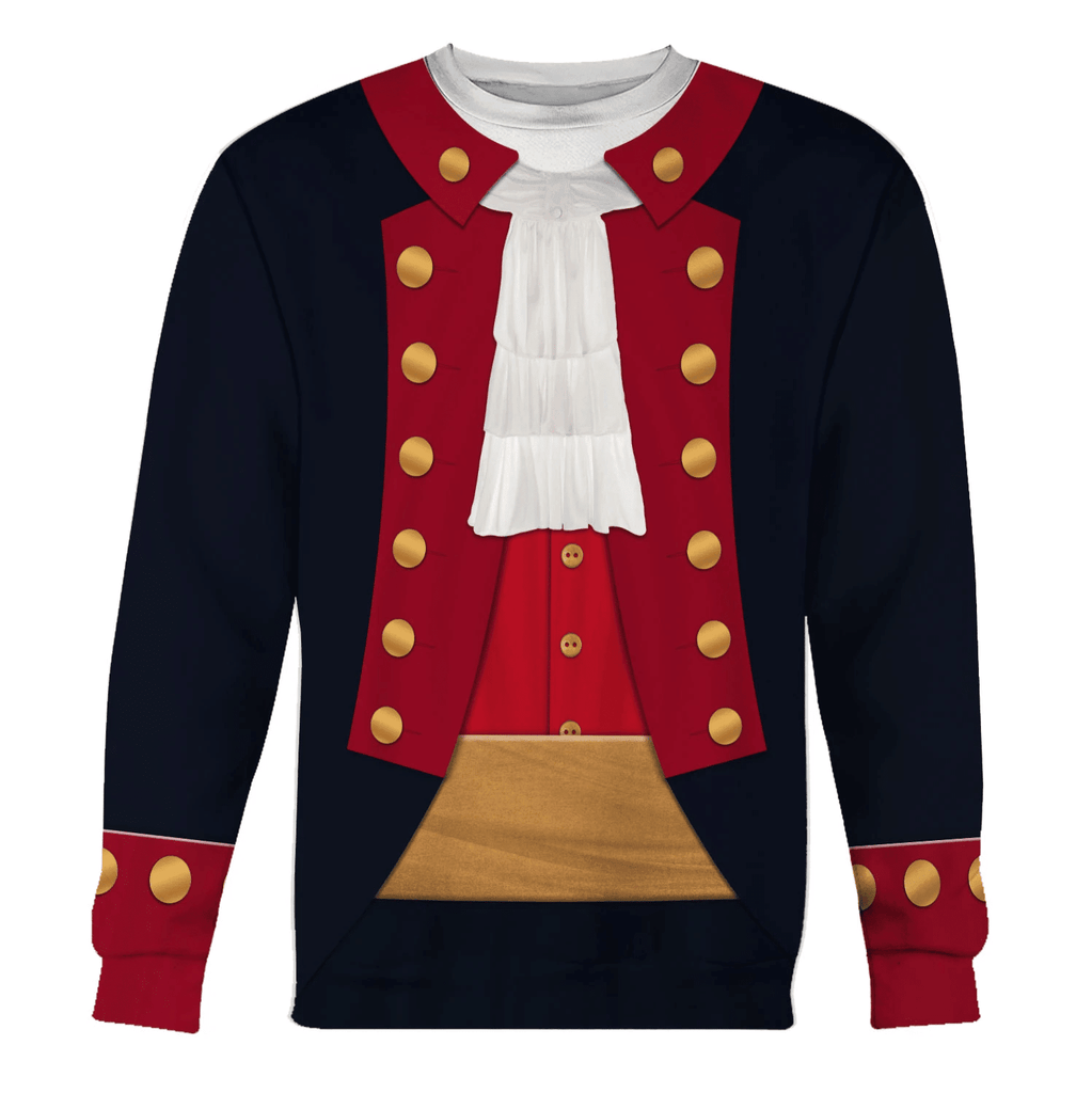 OodieGang John Paul Jones Revolutionary War Costume Hoodie Sweatshirt T-Shirt Tracksuit - OodieGang.com