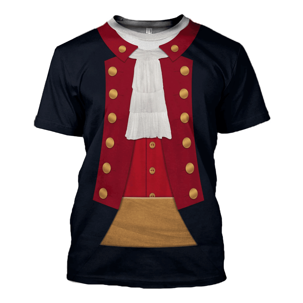 OodieGang John Paul Jones Revolutionary War Costume Hoodie Sweatshirt T-Shirt Tracksuit - OodieGang.com