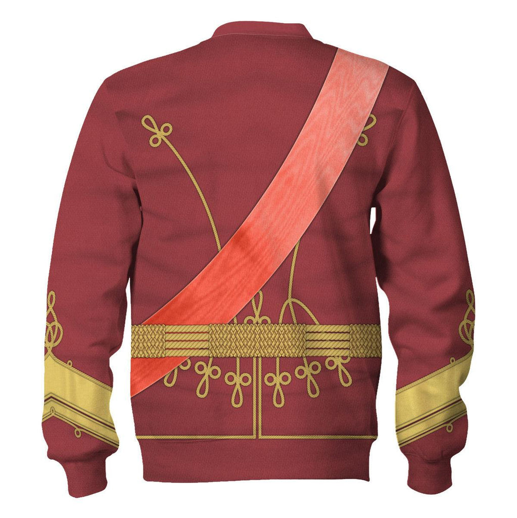 Oodiegang Kaiser Wilhelm II Uniform Austria-Hungary Costume Hoodie Sweatshirt T-Shirt Tracksuit - Oodiegang.com