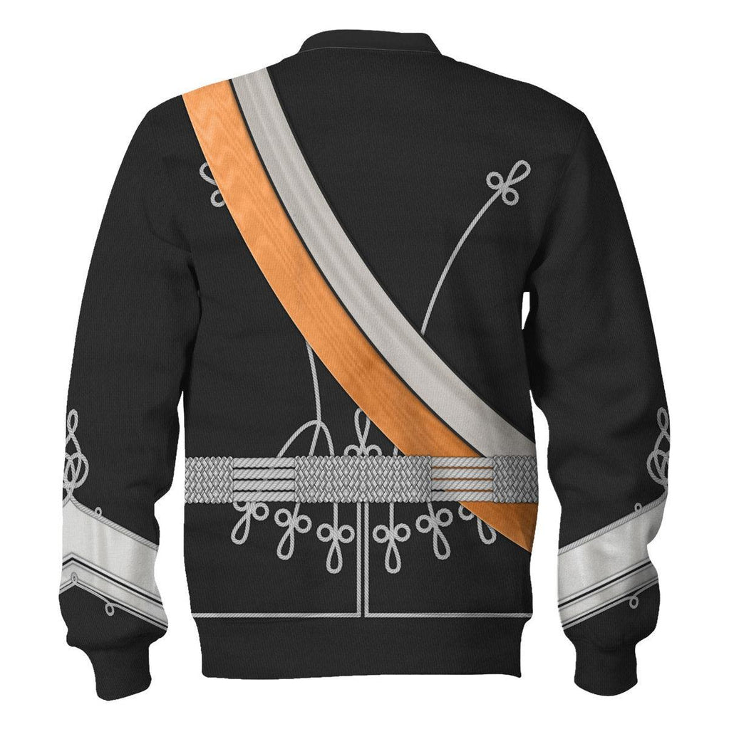 Oodiegang Kaiser Wilhelm II Uniform German Emperor & King of Prussia Costume Hoodie Sweatshirt T-Shirt Tracksuit - Oodiegang.com