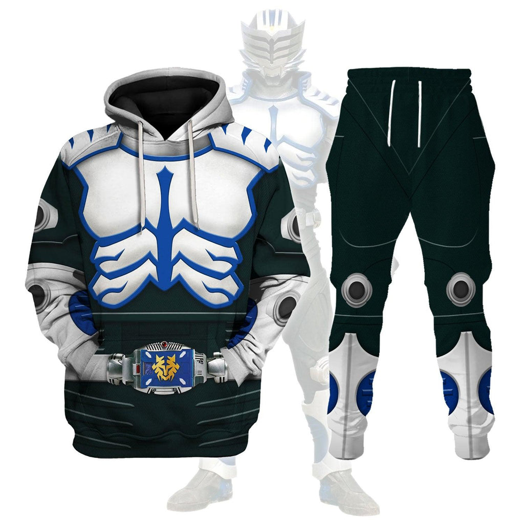 Oodiegang Kamen Rider Axe Cosplay Costumes Hoodie T-shirt Sweatpants Cosplay - DucG