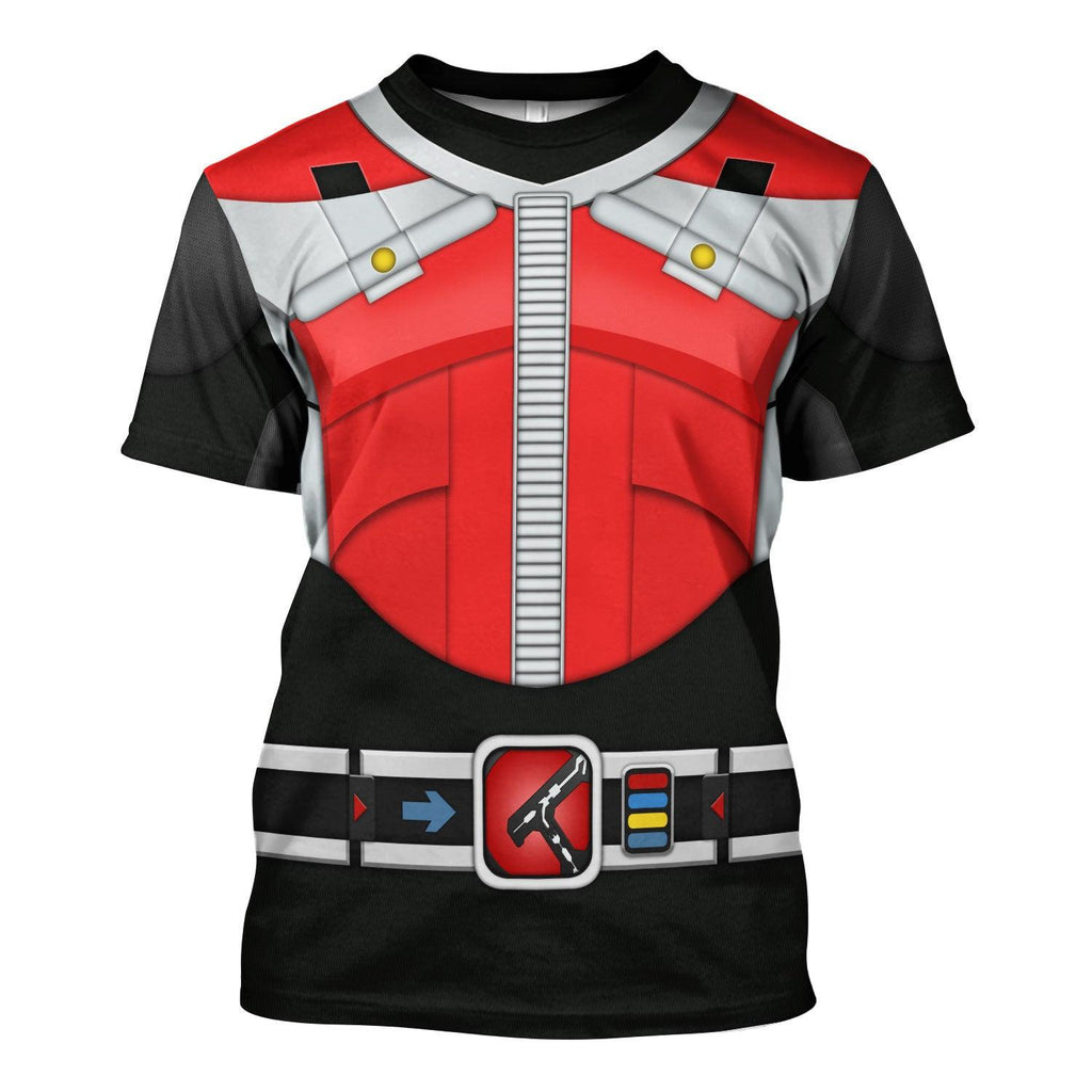 OodieGang Kamen Rider Den-O Cosplay Costumes Hoodies Sweatshirt T-shirt Tracksuit - OodieGang.com