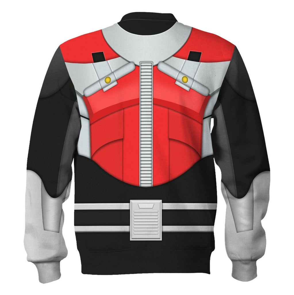 OodieGang Kamen Rider Den-O Cosplay Costumes Hoodies Sweatshirt T-shirt Tracksuit - OodieGang.com