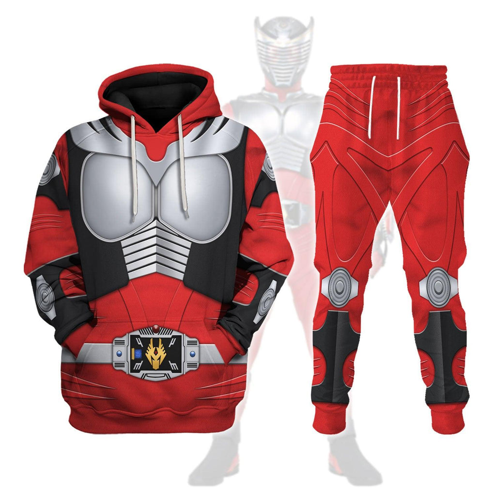 OodieGang Kamen Rider Dragon Knight Cosplay Costumes Hoodies Sweatshirt T-shirt Tracksuit - OodieGang.com