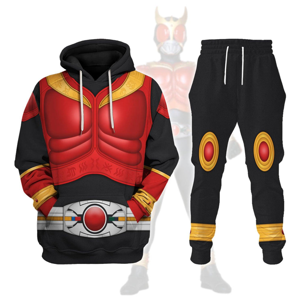 OodieGang Kamen Rider Kuuga Cosplay Costumes Hoodies Sweatshirt T-shirt Tracksuit - OodieGang.com