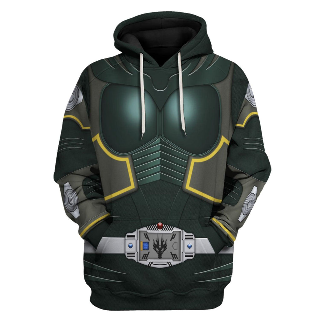 Oodiegang Kamen Rider Onyx Cosplay Costumes Hoodie T-shirt Sweatpants Tracksuits - DucG