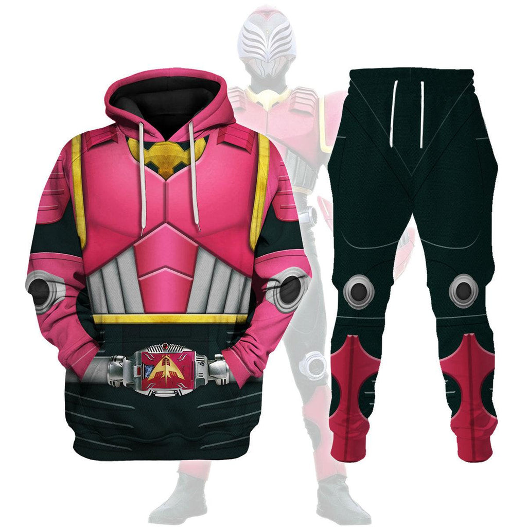 Oodiegang Kamen Rider Sting Cosplay Costumes Hoodie T-shirt Sweatpants - DucG