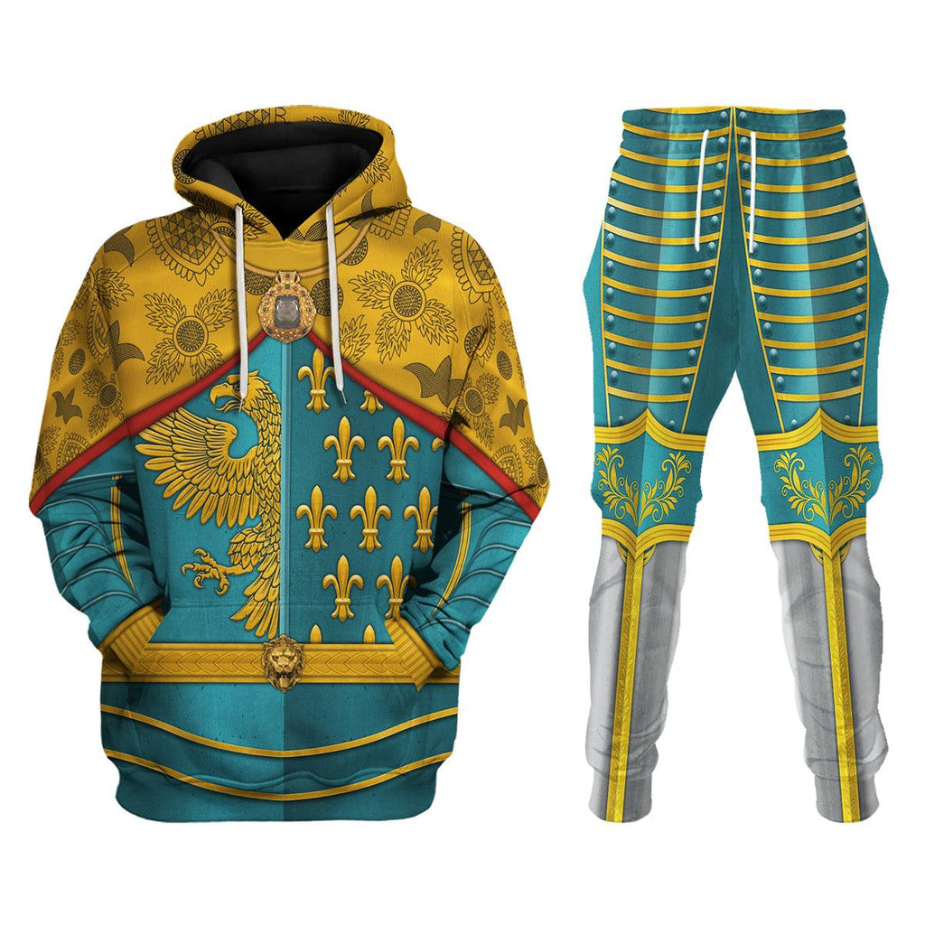 Oodiegang Karl I Charlemagne Holy Roman Emperor Costume Hoodie Sweatshirt T-Shirt Tracksuit - Oodiegang.com