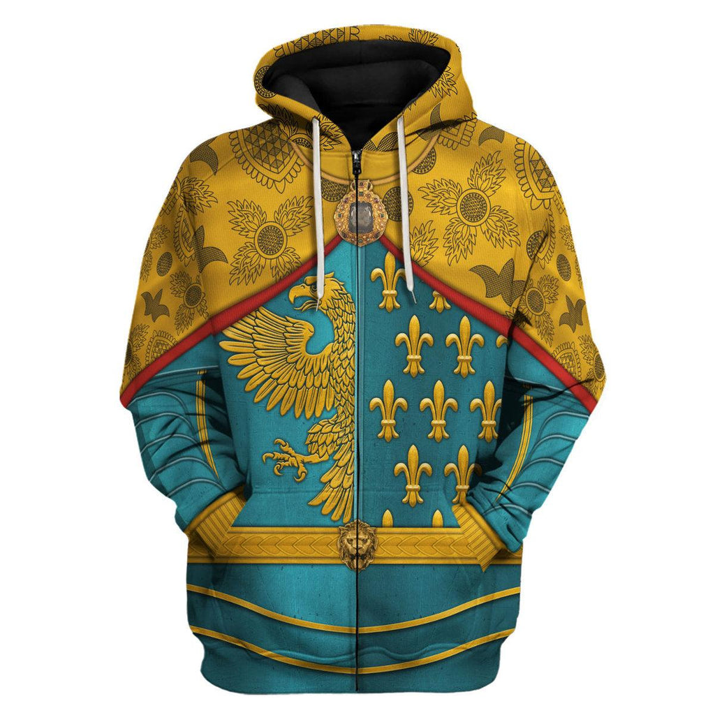 Oodiegang Karl I Charlemagne Holy Roman Emperor Costume Hoodie Sweatshirt T-Shirt Tracksuit - Oodiegang.com