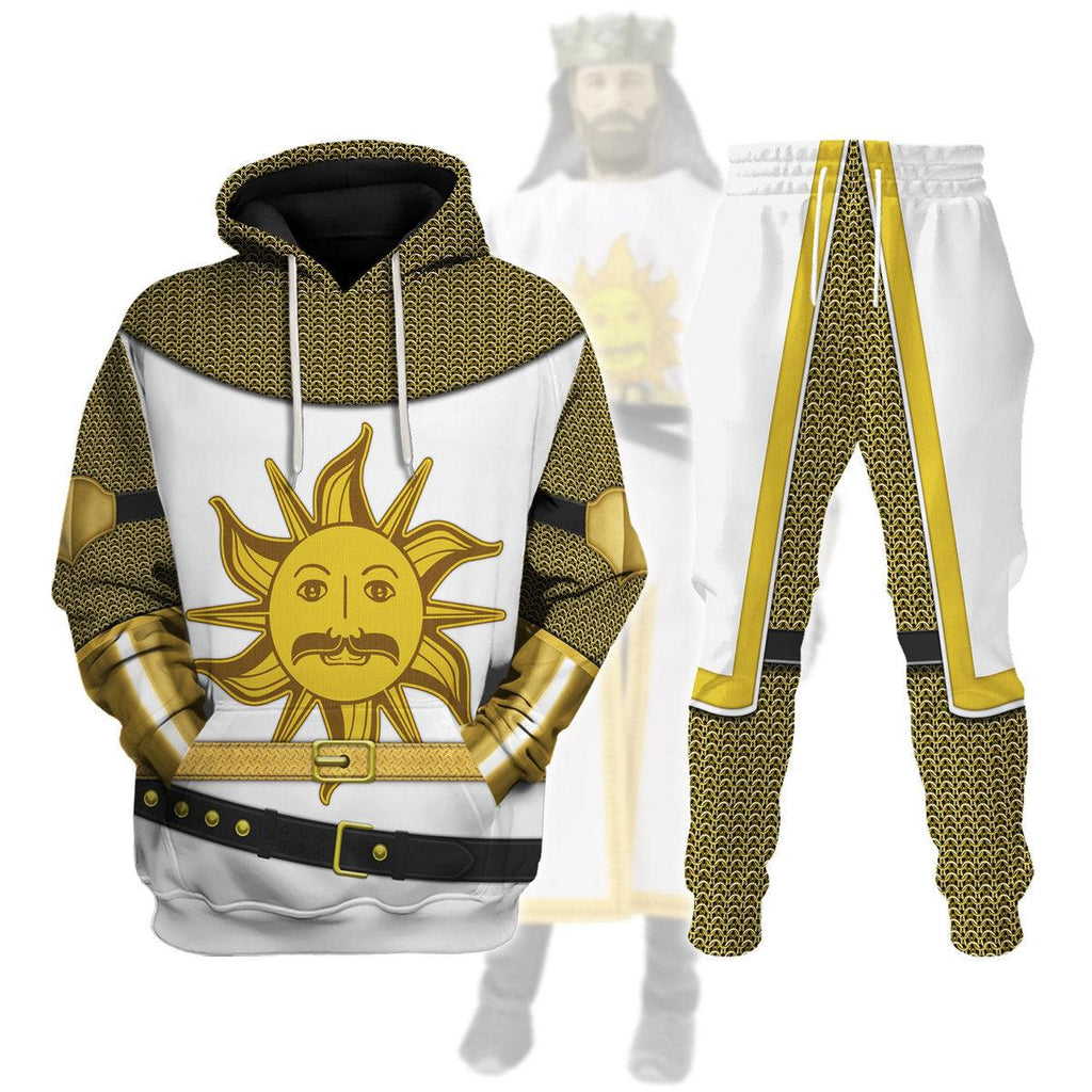 OodieGang King Arthur Knight Costume Hoodie Sweatshirt T-Shirt Tracksuit - OodieGang.com