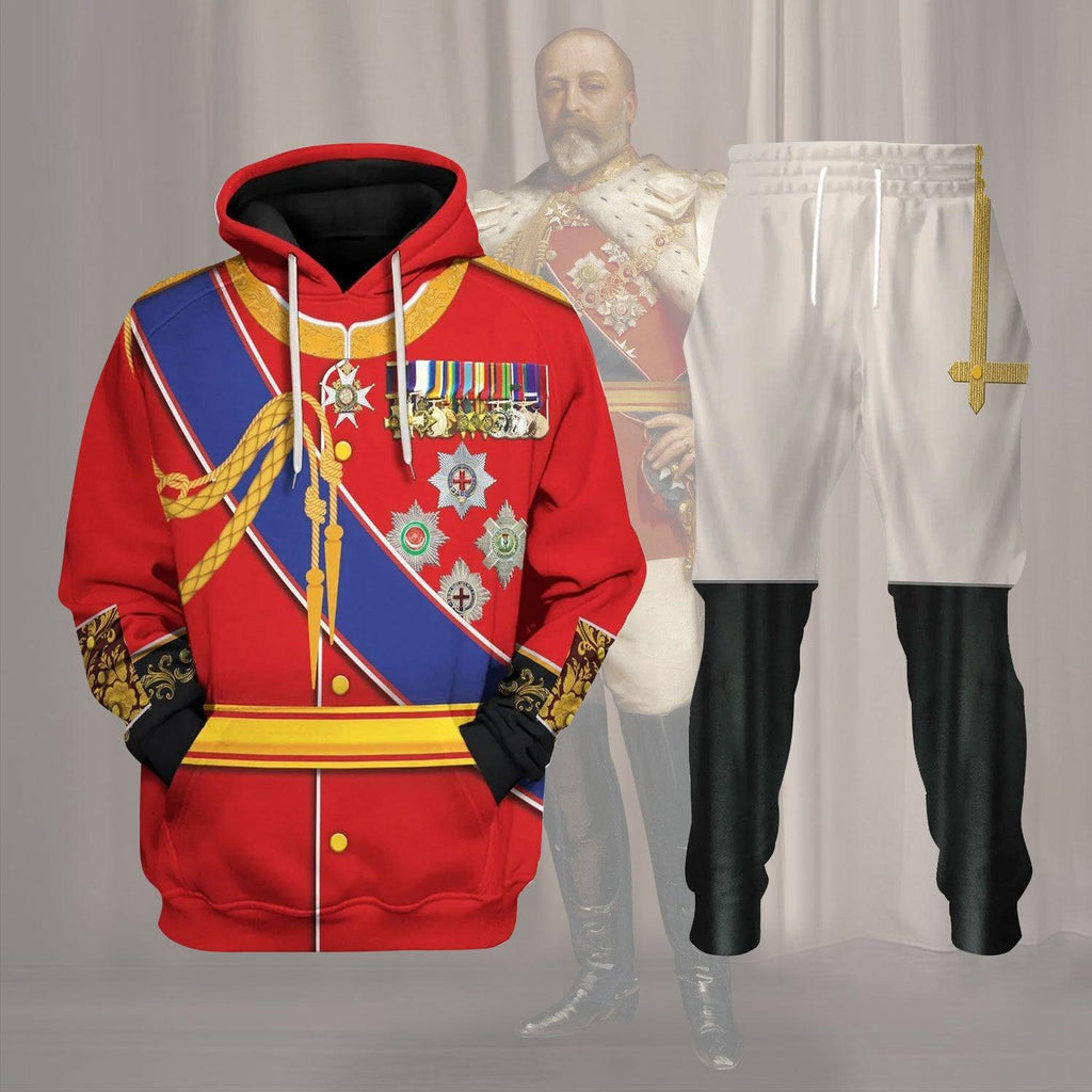 OodieGang King Edward VII of the United Kingdom Costume Hoodie Sweatshirt T-Shirt Tracksuit - OodieGang.com