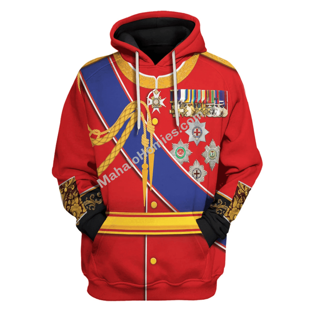 OodieGang King Edward VII of the United Kingdom Costume Hoodie Sweatshirt T-Shirt Tracksuit - OodieGang.com