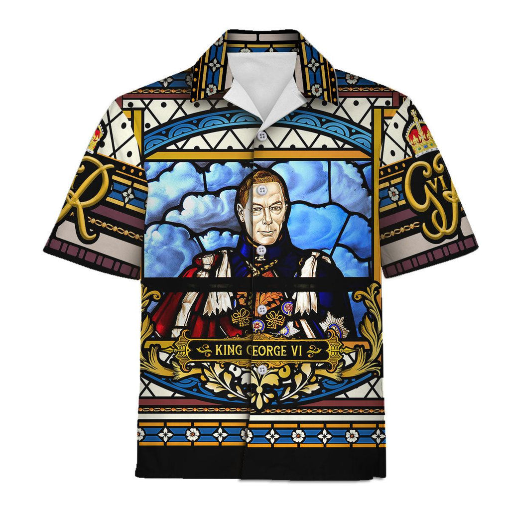 Oodiegang King George VI Coronation Hawaiian Shirt Polo Shirt - Oodiegang.com