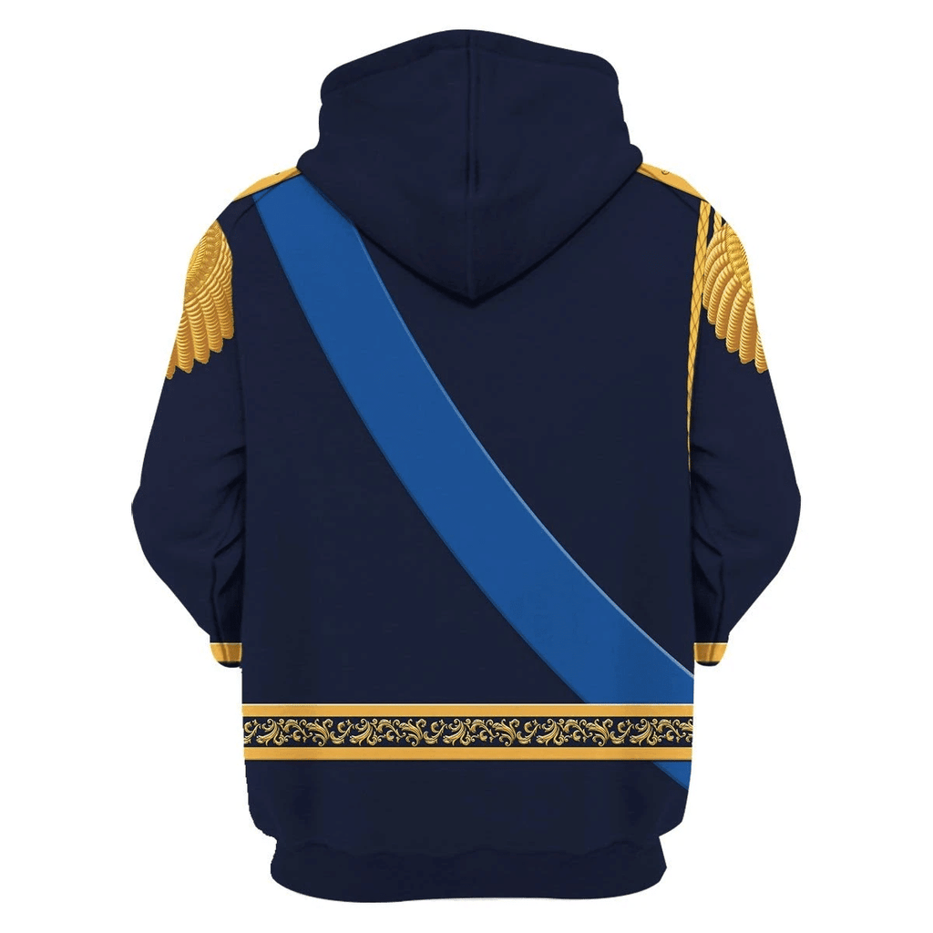 OodieGang King George VI King of United Kingdom Costume Hoodie Sweatshirt T-Shirt Tracksuit - OodieGang.com