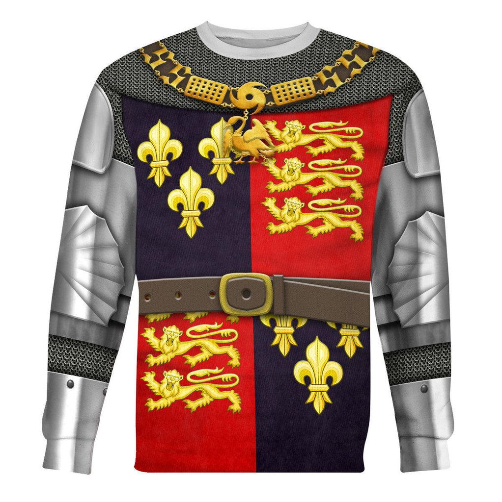 Oodiegang King Henry V-Battle of Agincourt Knights Costume Hoodie Sweatshirt T-Shirt Tracksuit - Oodiegang.com