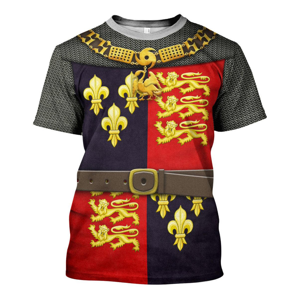 Oodiegang King Henry V-Battle of Agincourt Knights Costume Hoodie Sweatshirt T-Shirt Tracksuit - Oodiegang.com