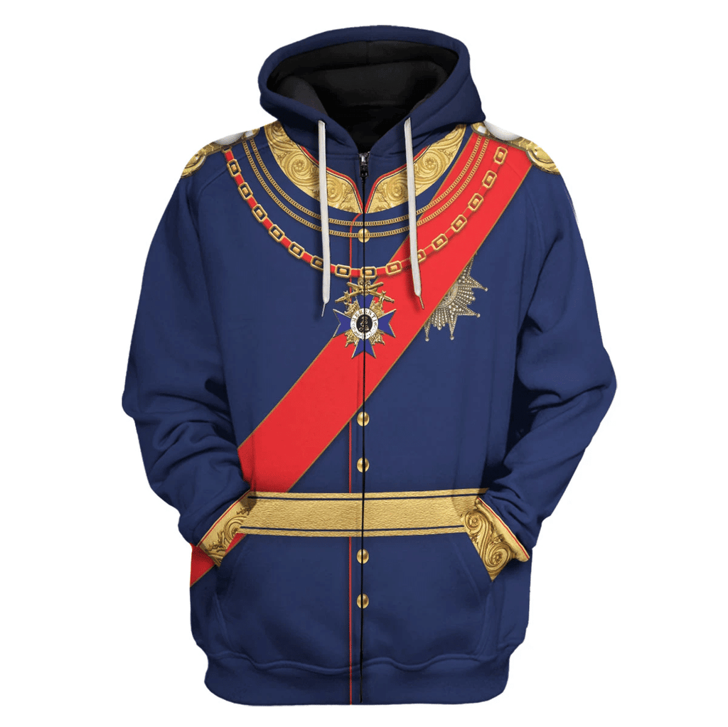 OodieGang King Ludwig II of Bayern Ludwig II of Bavaria Costume Hoodie Sweatshirt T-Shirt Tracksuit - OodieGang.com