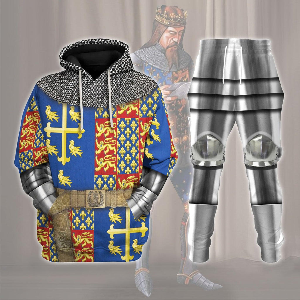 OodieGang King Richard II Costume Hoodie Sweatshirt T-Shirt Tracksuit - OodieGang.com