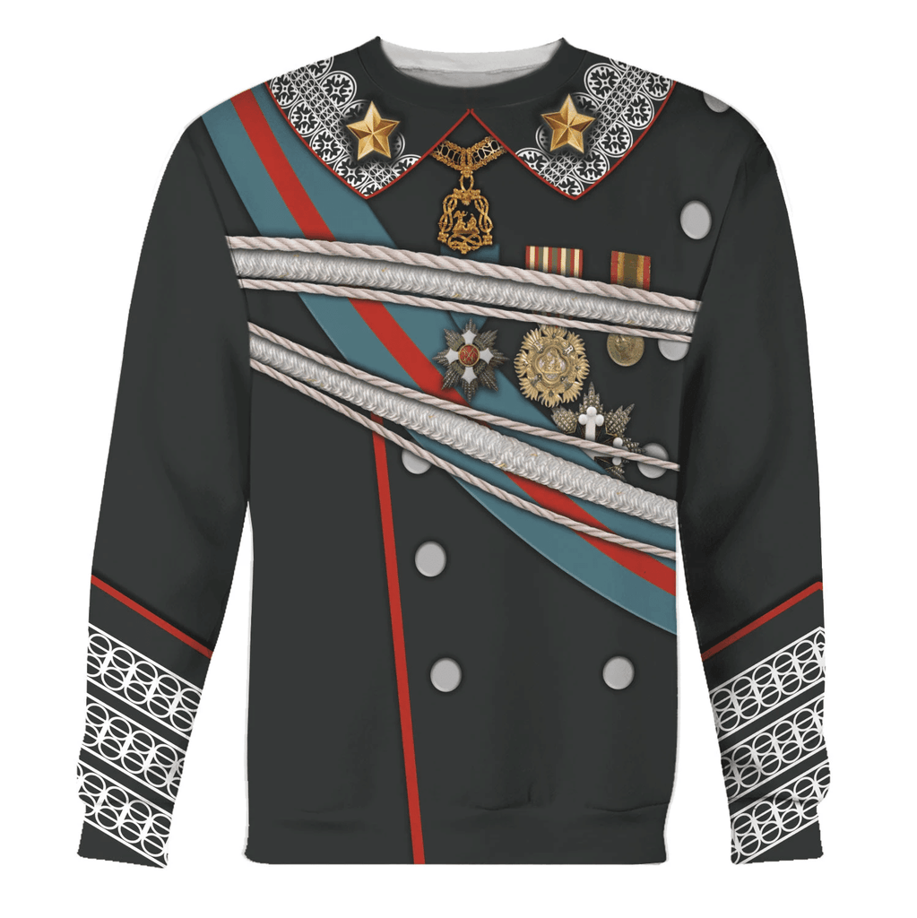 OodieGang King Umberto I of Italy Costume Hoodie Sweatshirt T-Shirt Tracksuit - OodieGang.com