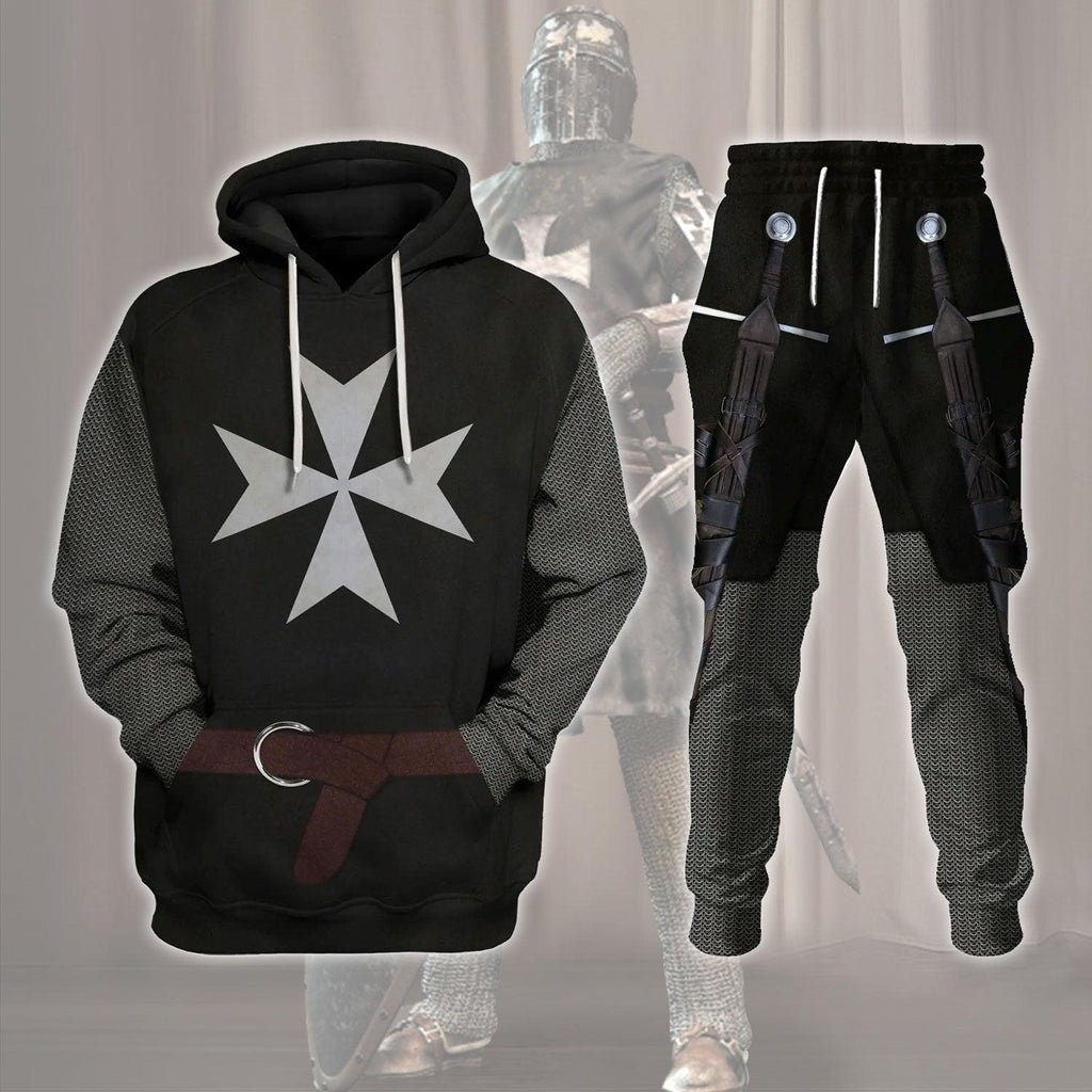 OodieGang Knight Hospitaller Costume Hoodie Sweatshirt T-Shirt Tracksuit - OodieGang.com