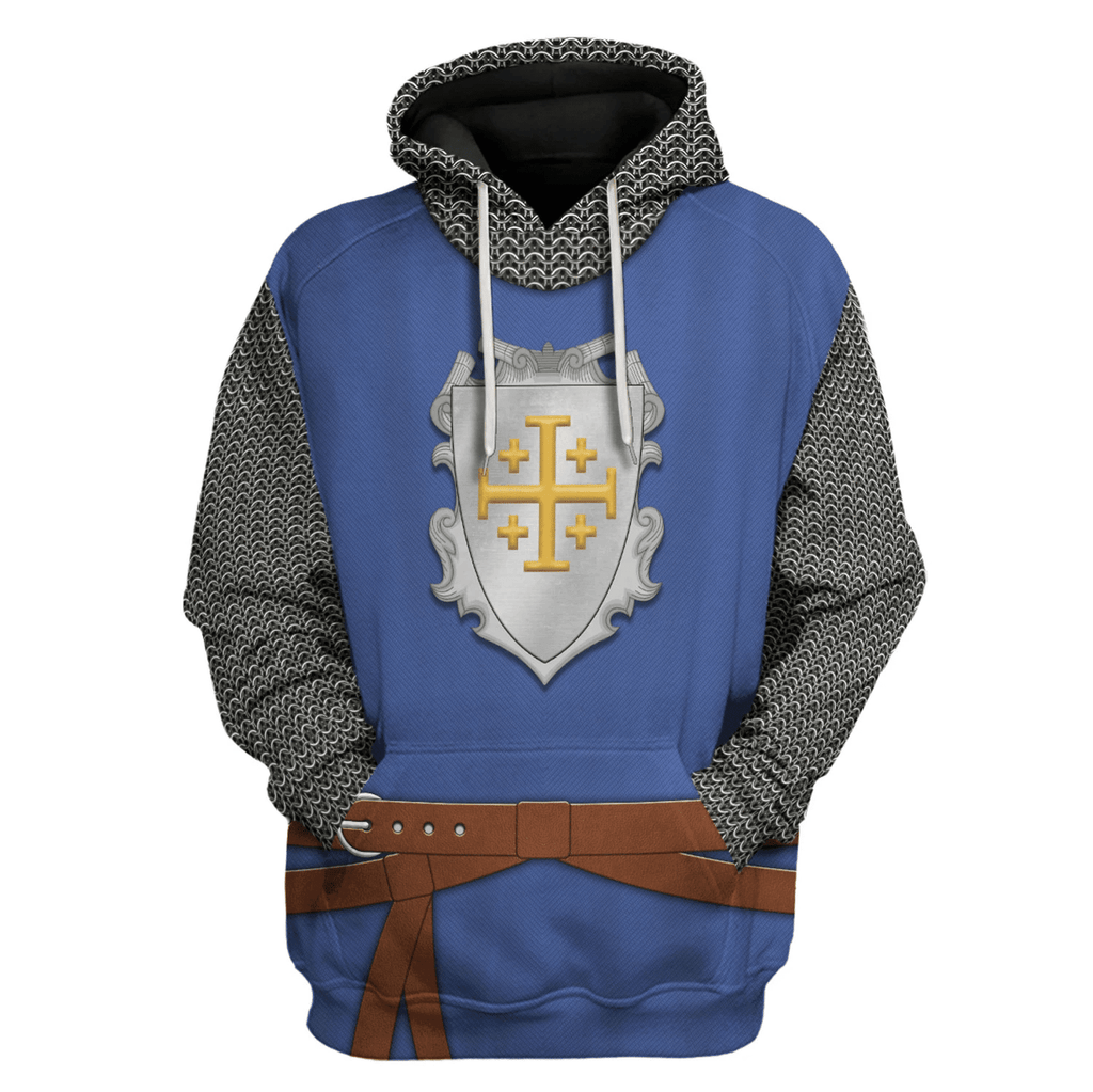 OodieGang Knight of Edessa Costume Hoodie Sweatshirt T-Shirt Tracksuit - OodieGang.com